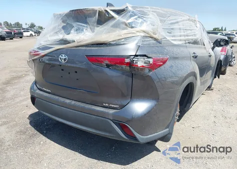 2021 Toyota Highlander L/Le from USA, damaged, VIN 5TDBZRBH8MS544237